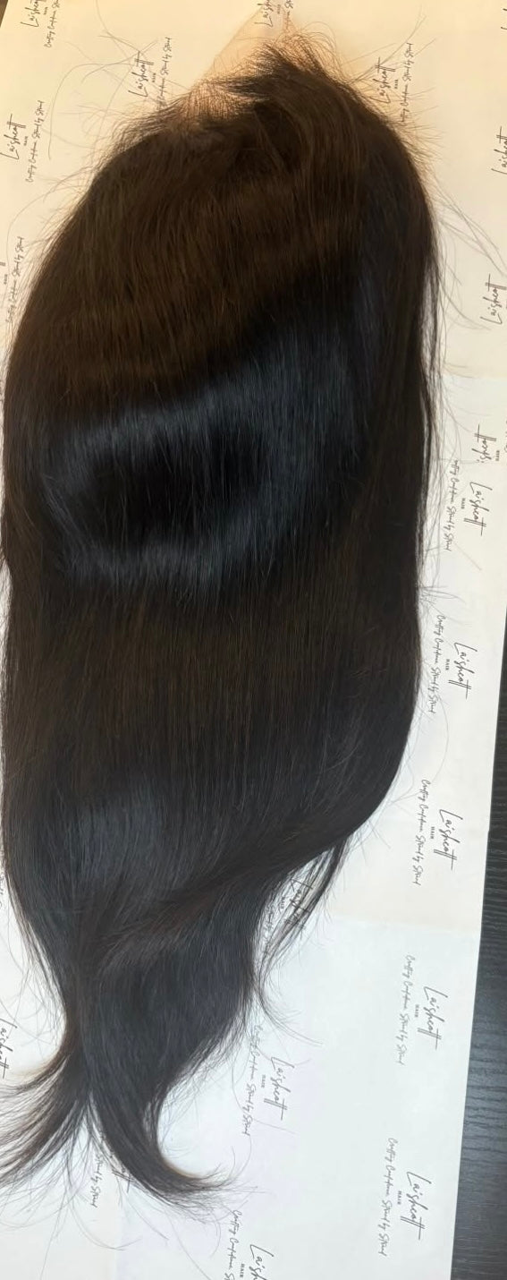Straight Virgin Vietnamese Frontal Wig.