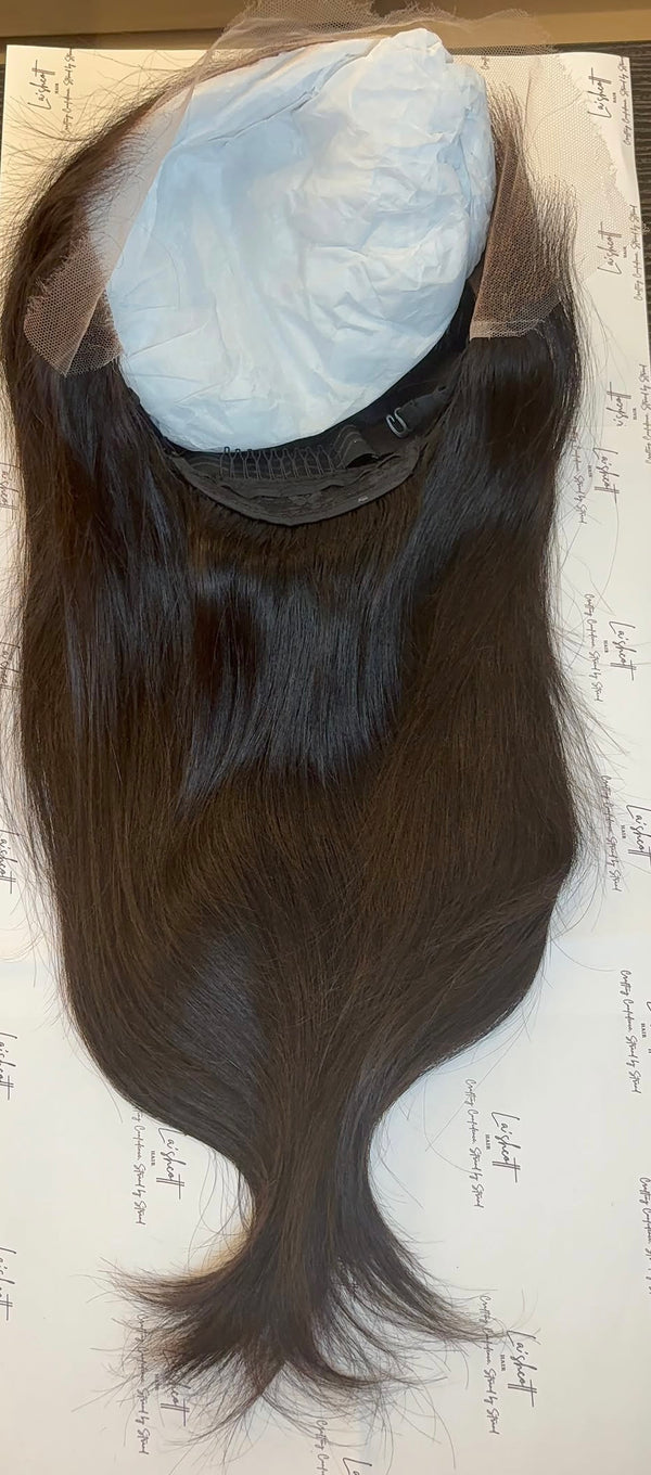 Straight Virgin Vietnamese Frontal Wig.
